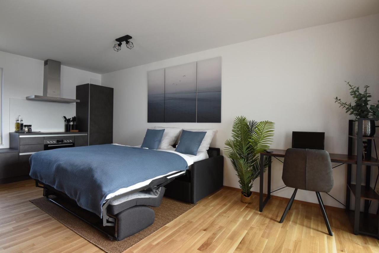 Inhomevision Neubau, Design, Balkon, Barrierefrei, Wlan Markgröningen Extérieur photo